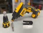 מברגת גבס DCF620 מבית DEWALT דיוולט מיועד לעבודת גבס ממושכת סל"ד מדוייק מנוע ללא פחמים אשר מאפשר עבודה עם סוללה דקה למשך זמן