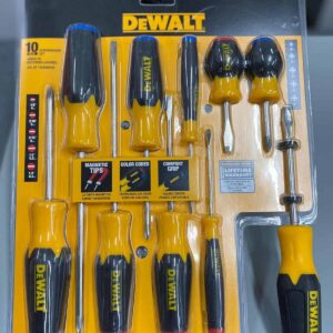 סט מברגים 10 יחידות DeWalt DWHT62513