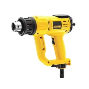 מפזר חום אלקטרוני דיוולט DEWALT דגם D26414 2000W דגם שמגיע עם ראשנים מסך דיגיטלי לשליטה בטמפרטורה בצורה נוחה