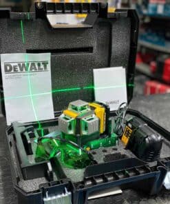 פלס לייזר ירוק 3 קרניים 360 מעלות DEWALT DCE089D1G / DW089LG