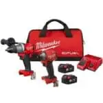 סט מברגות FEUL milwaukee אימפקט ומקדחה 18V כולל 2 סוללות 5 Ah ומטען (GEN3) ייעודי לעבודה אינטנסיבית מחיר הזדמנות מילווקי 2997-20