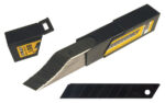 להבים לסכין יפני מבית אולפה OLFA מיוצר ביפן דגם של 18מ"מ מתאים לעבודה ממושכת של אנשי גבס חשמלאים ומגוון רחב של מקצועות להב עמידה LBB-50 LBB50