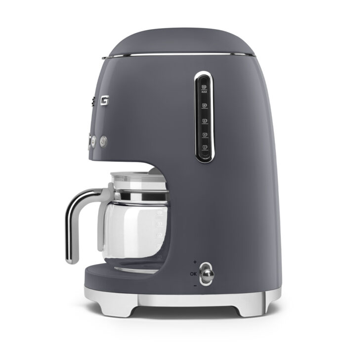 מכונת קפה פילטר יוקרתית ומעוצבת דגם DCF02GREU צבע אפור צפחה