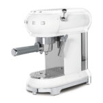 מכונת אספרסו ידנית עם מקציף חלב יוקרתית ומעוצבת דגם ECF01WHEU צבע לבן