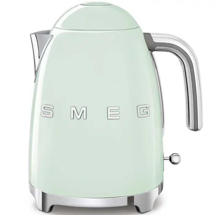 קומקום חשמלי 1.7 ליטר, 2400W מבית SMEG, צבע ירוק פסטל דגם: KLF03PGEU