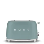 מצנם קופץ ל2 פרוסות, 950W מבית SMEG, צבע ירוק אמרלד מט דגם:TSF01EGMEU