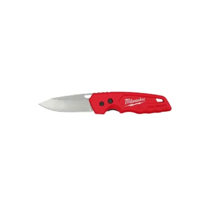 סכין קומנדו מתקפלת 75 מ"מ מסדרת FASTBACK צבע אדום דגם:48-22-1520 מבית Milwaukee