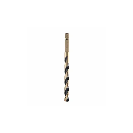 זוג מקדחים לאימפקט במידה 8 מ"מ מסדרת Black & Gold אידיאלי לפלסטיק, עץ ומתכת לדגם: DWA5020 מבית דיוולט DEWALT