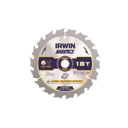 להב 165 מ"מ עם 18 שיניי קרבייד קוטר קדח 16 מ"מ דגם: IWAS61218L מבית IRWIN אירווין