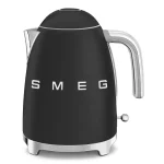 קומקום חשמלי 1.7 ליטר, 2400W מבית SMEG, צבע שחור מט דגם: KLF03BLMEU